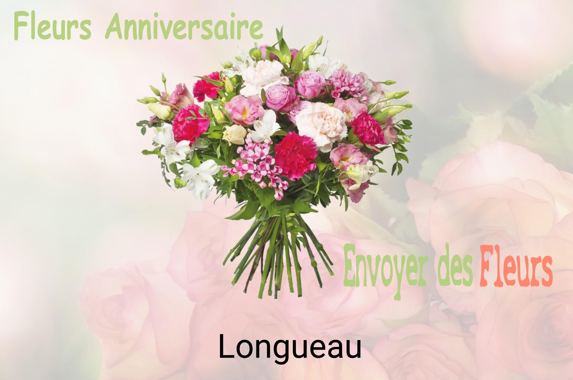 Bouquet de fleurs d’anniversaire livré à Longueau